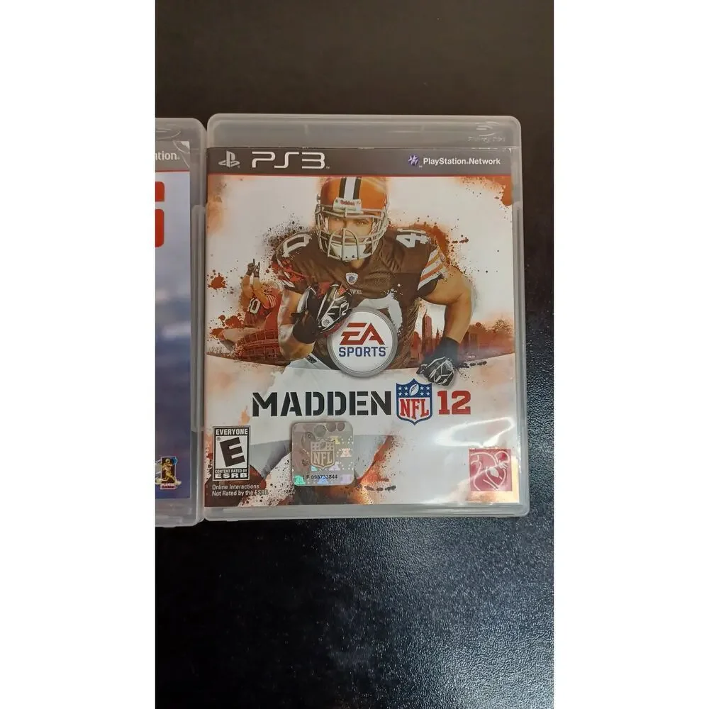 PS3 Games Madden 12' & MLB The Show 16'